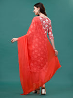 Thumbnail for Floral Printed Casual Wear Kurta With Pant & Dupatta, Multicolor - Hiral Fashion - Distacart