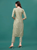 Thumbnail for Floral Printed Casual Wear Kurta With Pant & Dupatta, Multicolor - Hiral Fashion - Dista