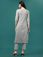 Thumbnail for Floral Printed Casual Wear Kurta With Pant & Dupatta, Multicolor - Hiral Fashion - Dista