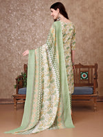 Thumbnail for Floral Printed Kurta With Printed Pant & Dupatta, Multicolor - Hiral Fashion - Distacart