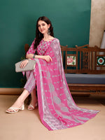 Thumbnail for Ethnic Motifs Printed Kurta With Ethnic Motifs Printed Kurta With Printed Pant & Dupatta, Multicolor - Hiral Fashion - Distacart
