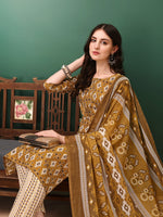 Thumbnail for Ethnic Motifs Printed Kurta With Pant & Dupatta, Mustard - Hiral Fashion - Distacart