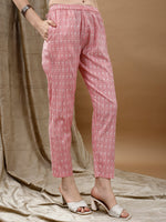 Thumbnail for Floral Printed Kurta With Pant & Dupatta, Peach - Hiral Fashion - Distacart
