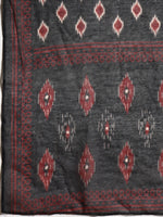 Thumbnail for Ethnic Motifs Printed Aline Kurta With Pant & Dupatta, Black - Hiral Fashion - Distacart