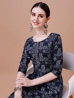 Thumbnail for Ethnic Tribal Printed Kurta & Pant Set, Multicolor - Hiral Fashion - Dista