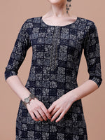 Thumbnail for Ethnic Tribal Printed Kurta & Pant Set, Multicolor - Hiral Fashion - Dista