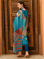 Thumbnail for Embroidered & Floral Printed Kurta With Pant & Printed Dupatta, Multicolor - Hiral Fashion - Distacart