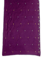 Thumbnail for Embroidered Kurta With Pant & Embroidered Dupatta, Purple - Hiral Fashion - Distacart