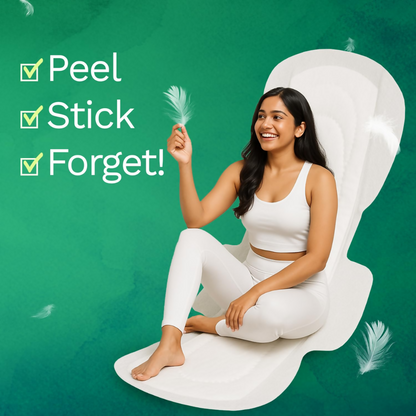 Pee Safe Comfort Ultra Thin Sanitary Pads For Women (30 Pads) - Dista