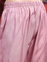 Thumbnail for Hand Embroidered Kurta With Pant & Dupatta, Pink - Hiral Fashion - Distacart