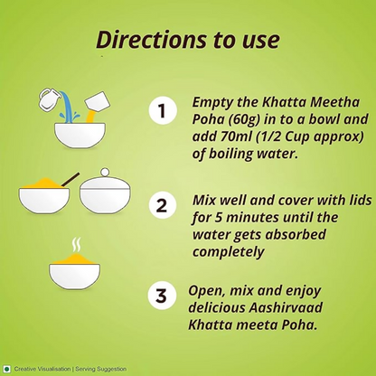 Aashirvaad Instant Khatta Meetha Poha - Distacart