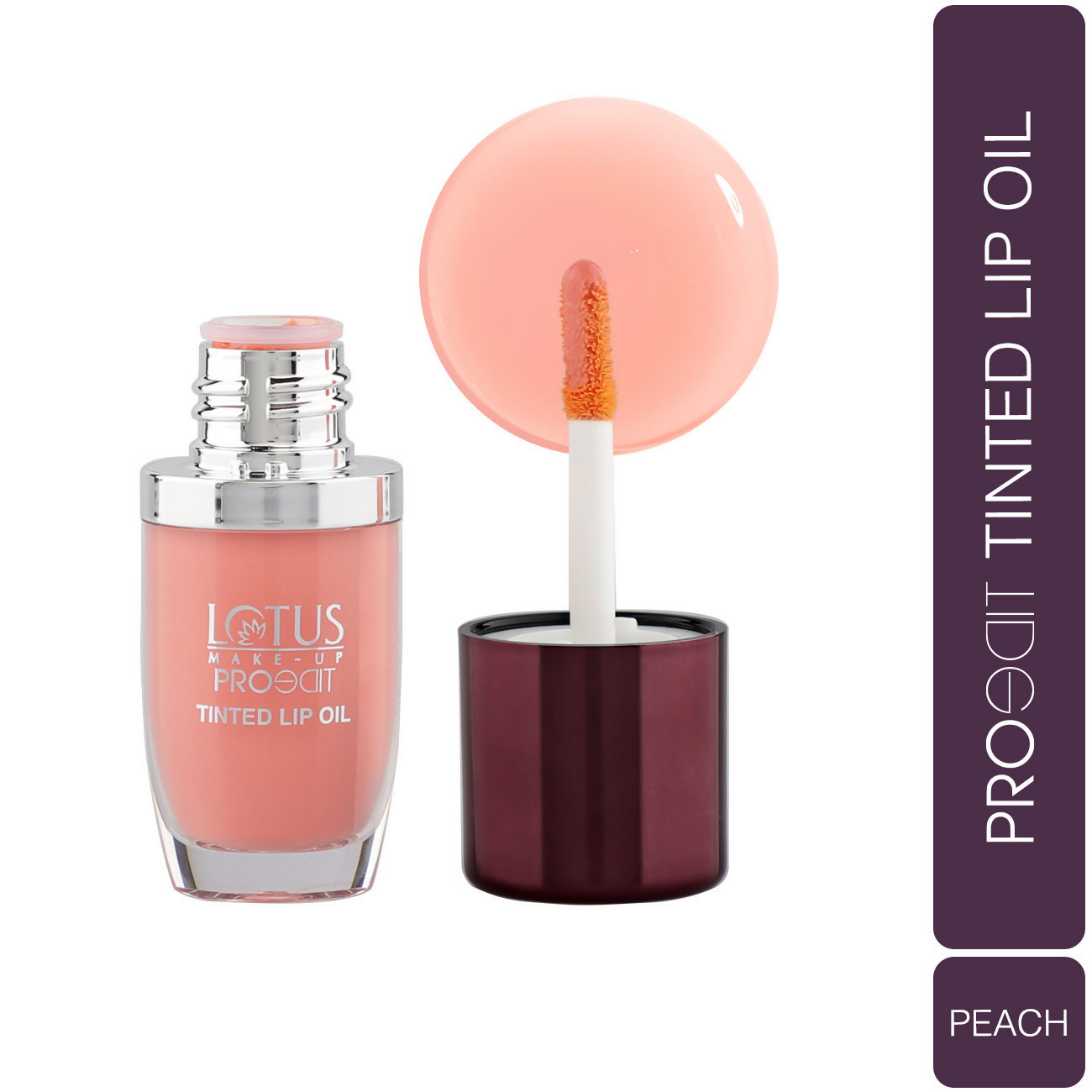 Lotus Make Up Proedit Tinted Lip Oils - Peach - Distacart