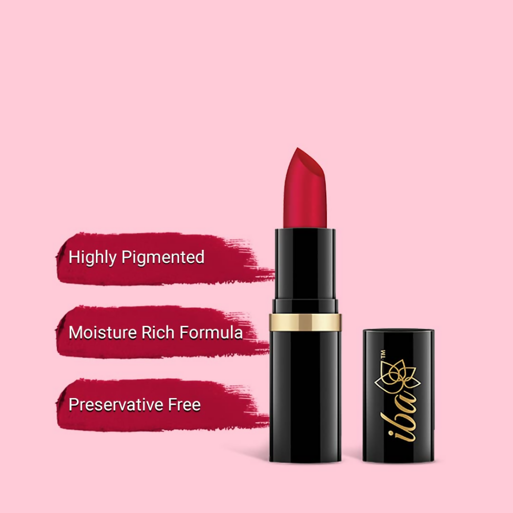 Iba Long Stay Matte Lipstick - M12 Pink Orchid - Dista