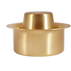 Sidapur Brass Dabara Set - Plain Brushed Matte Finish - Dista