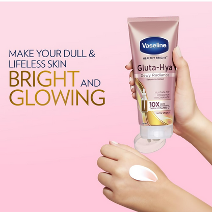 Vaseline Gluta-Hya Dewy Radiance Serum-In-Lotion - Distacart