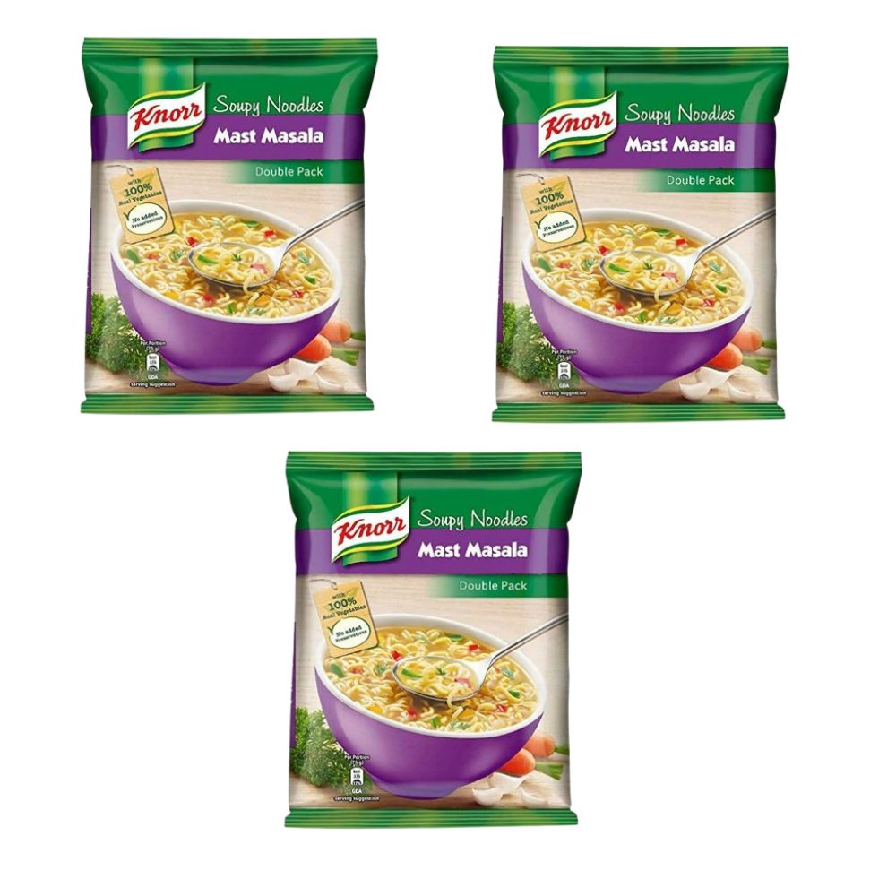 Knorr Soupy Noodles Mast Masala - Distacart