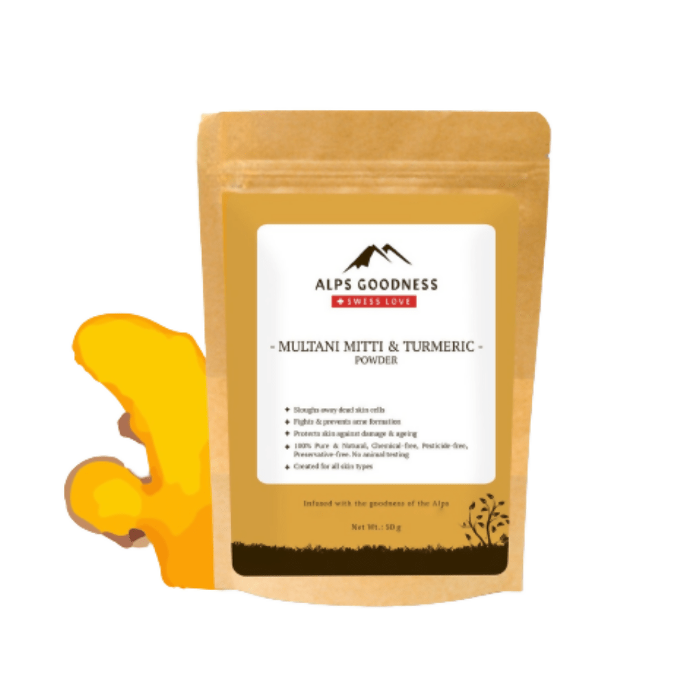 Alps Goodness Multani Mitti & Turmeric Powder - Distacart