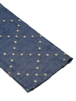 Thumbnail for Jompers Men's Grey Mirror Work Kurta Only - Distacart
