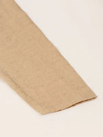 Thumbnail for Jompers Men's Silk Blend Collar Embroidered Kurta only - Beige - Distacart