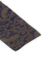 Thumbnail for Jompers Men's Navy Blue Paisley Printed Kurta Only - Distacart
