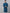 Jompers Men's Blue Chikankari Embroidered and Sequence Kurta Only - Distacart