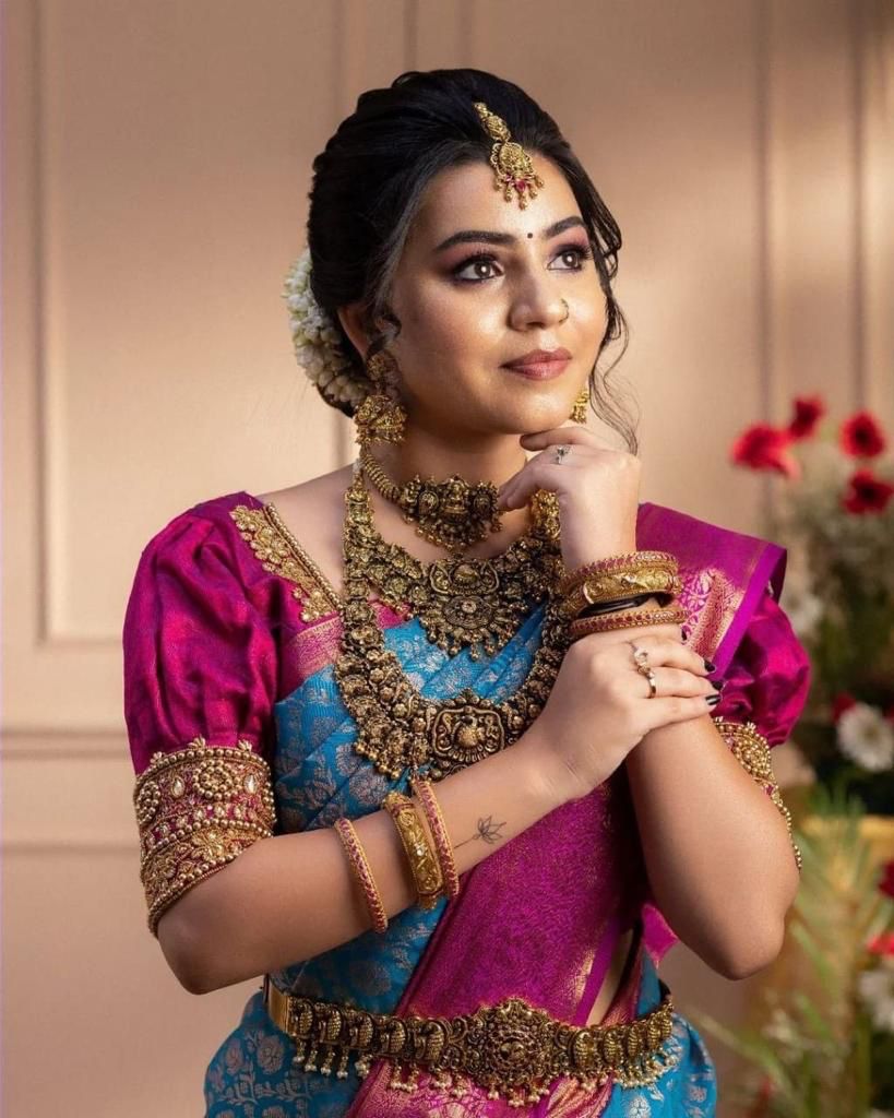 NOZ2TOZ Jacquard Lichi Silk Sky Blue Saree With Unstitched Blouse Piece - Distacart