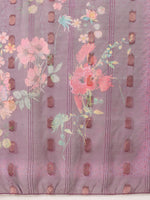 Thumbnail for Hand Embroidered Kurta With Pant & Printed Dupatta, Purple - Hiral Fashion - Distacart