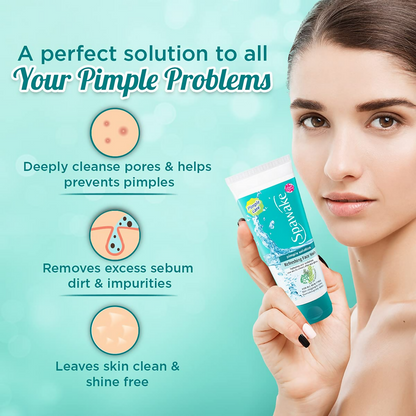 Spawake Anti Acne Care Pimple Solution Refreshing Face Wash - Distacart