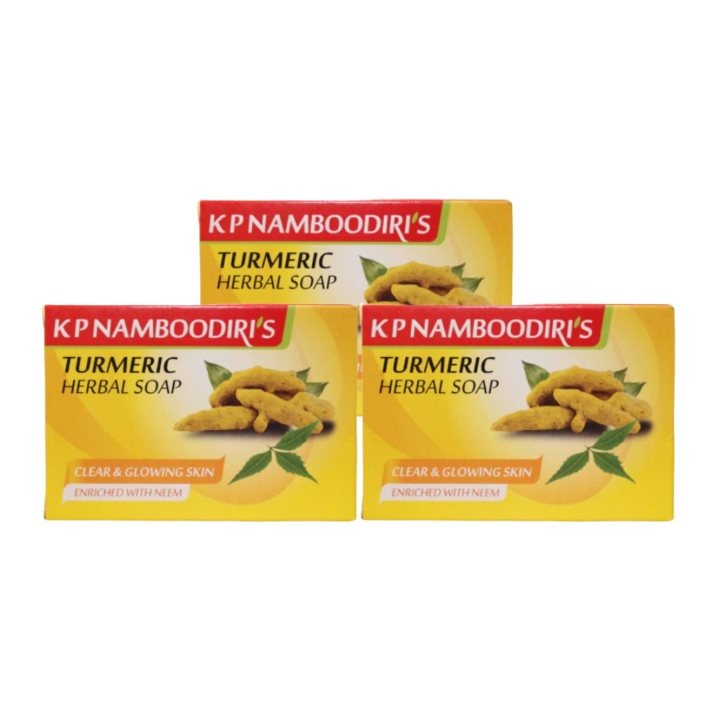Kp Namboodiri's Turmeric Herbal Soap