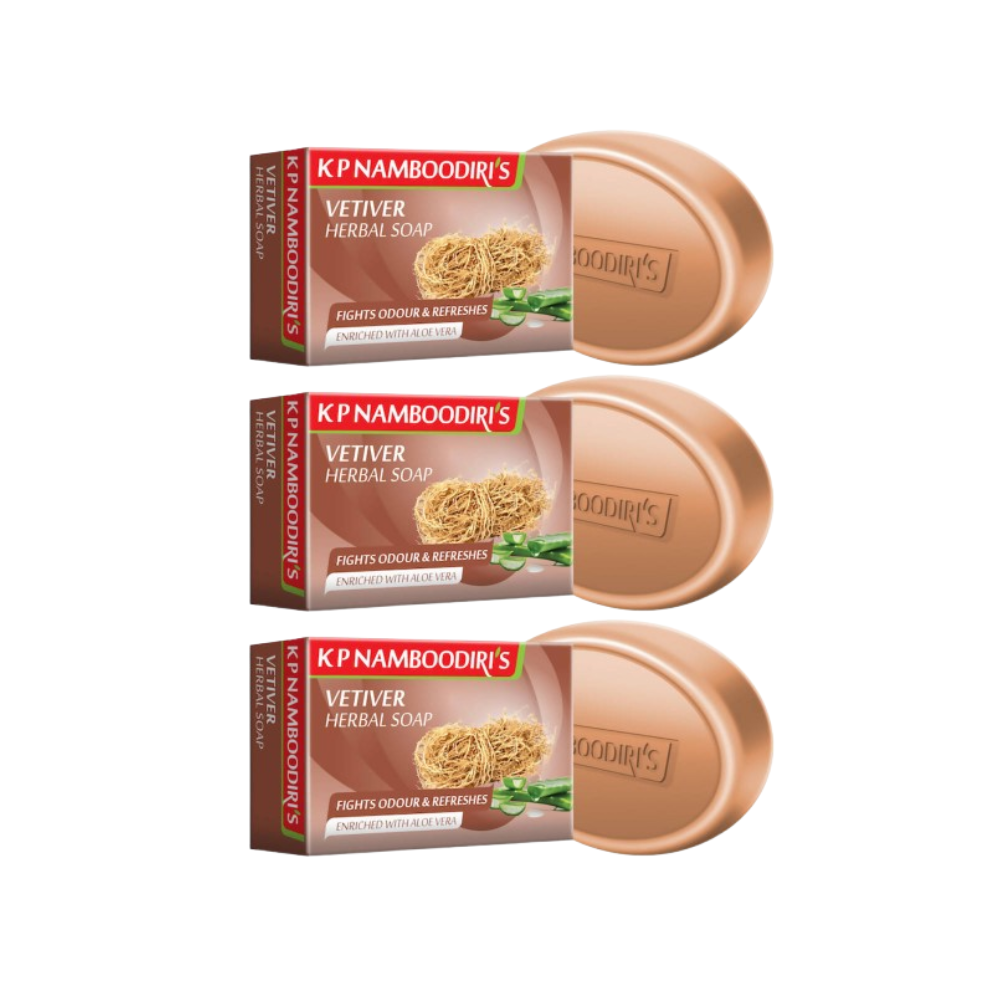 Kp Namboodiri's Vetiver Herbal Soap