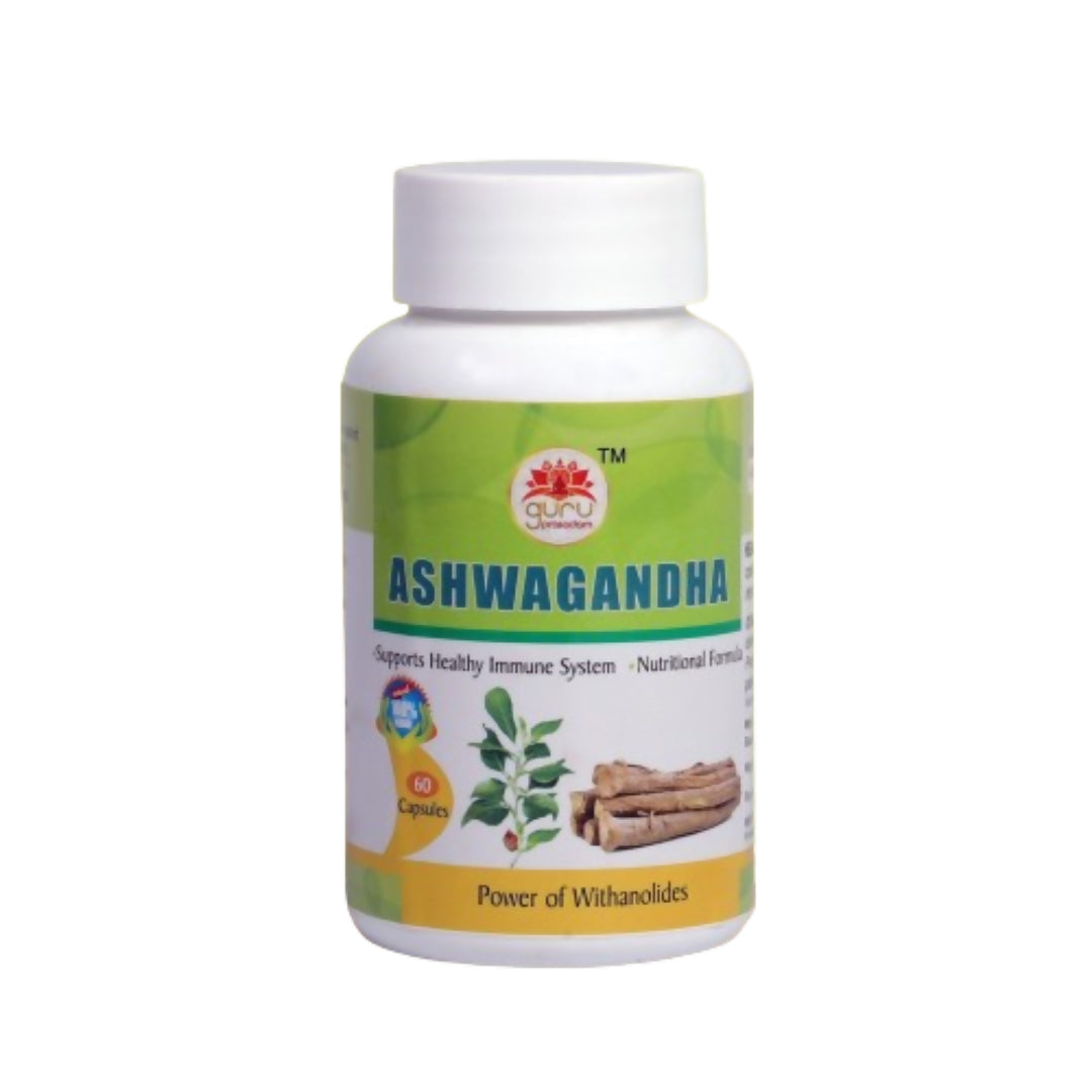 Guru Prasadam Ashwagandha Capsules - Distacart