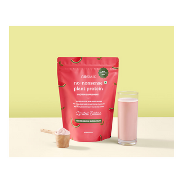 Cosmix No Nonsense Plant Protein Watermelon Bubblegum - Distacart