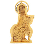 Thumbnail for Estele Gold-Polished Spiritual Lord Krishna Idol for Home/Car Decor - Distacart