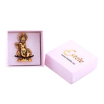 Thumbnail for Estele Gold-Polished Spiritual Lord Krishna Idol for Home/Car Decor - Distacart
