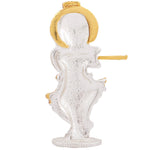 Thumbnail for Estele Gold-Polished Divine Lord Krishna Idol for Home/Car Decor - Distacart