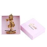 Thumbnail for Estele Gold-Polished Sri Krishna Idol for Pooja/Car decor