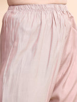 Thumbnail for Floral Embroidered Co Ords, Pink - Hiral Fashion - Dista