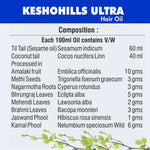 Thumbnail for Herbal Hills Ayurveda Keshohills Ultra Hair Oil - Distacart