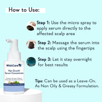 Thumbnail for Wishcare Triple Bond Shampoo & Hair Growth Serum Combo