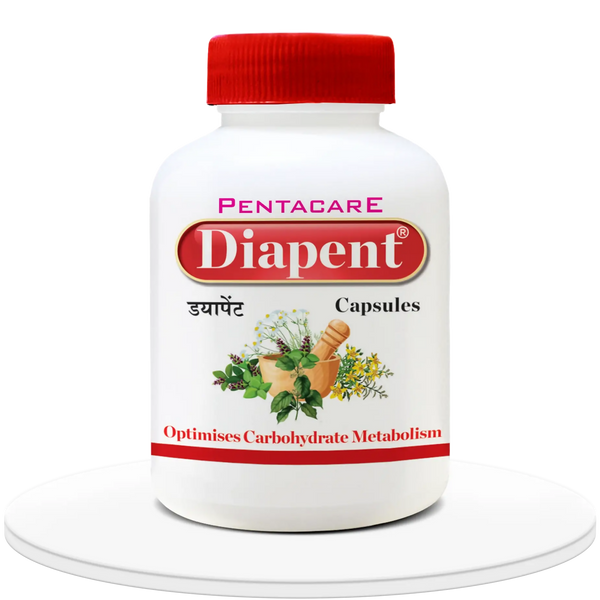 Pentacare Ayurveda Diapent Capsules - Distacart
