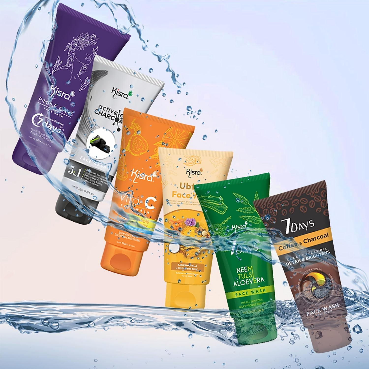 Kisra Vita-C Daily Glow Natural Face Wash - Distacart