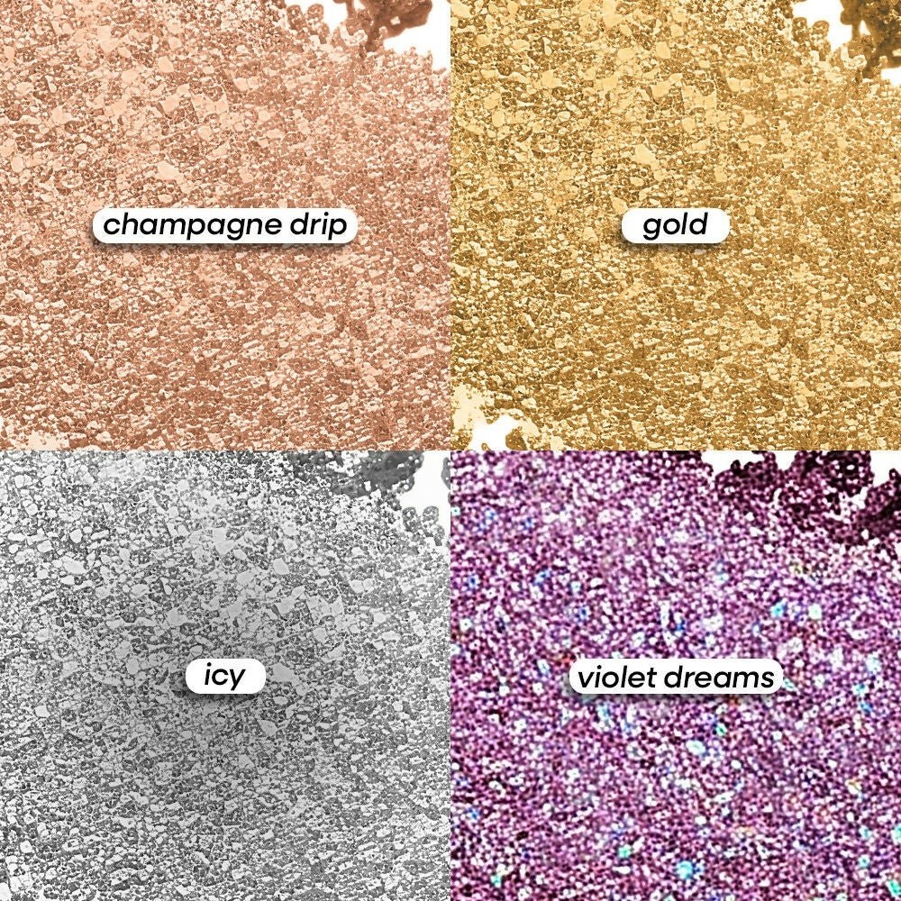 Nykaa Diamond Jelly Cooling Shimmer Eyeshadow Stick - Multi-Use, High Shine Glitter - Champagne Drip - Distacart