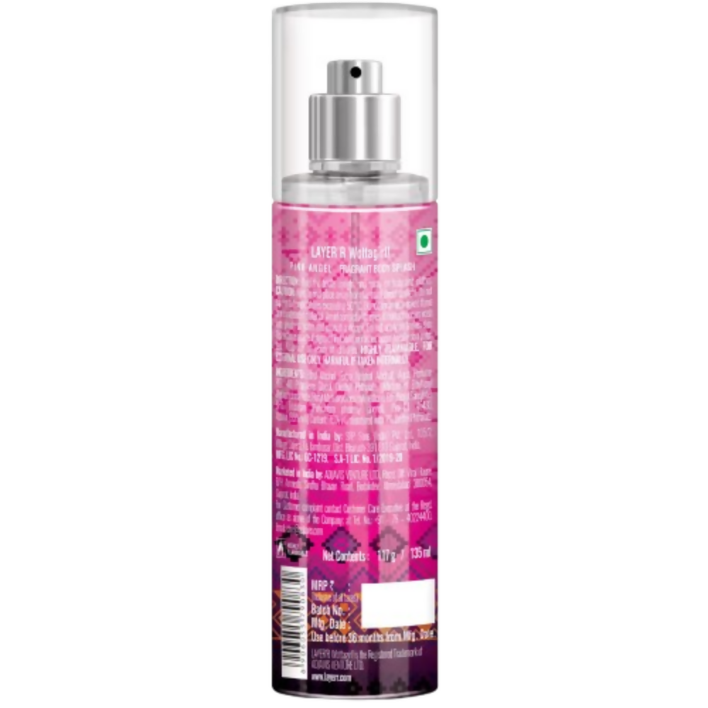 Layerr Wottagirl Pink Angel Body Splash For Her - Dista