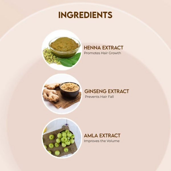 Jovees Henna & Ginseng Anti Hair Loss Shampoo - Distacart