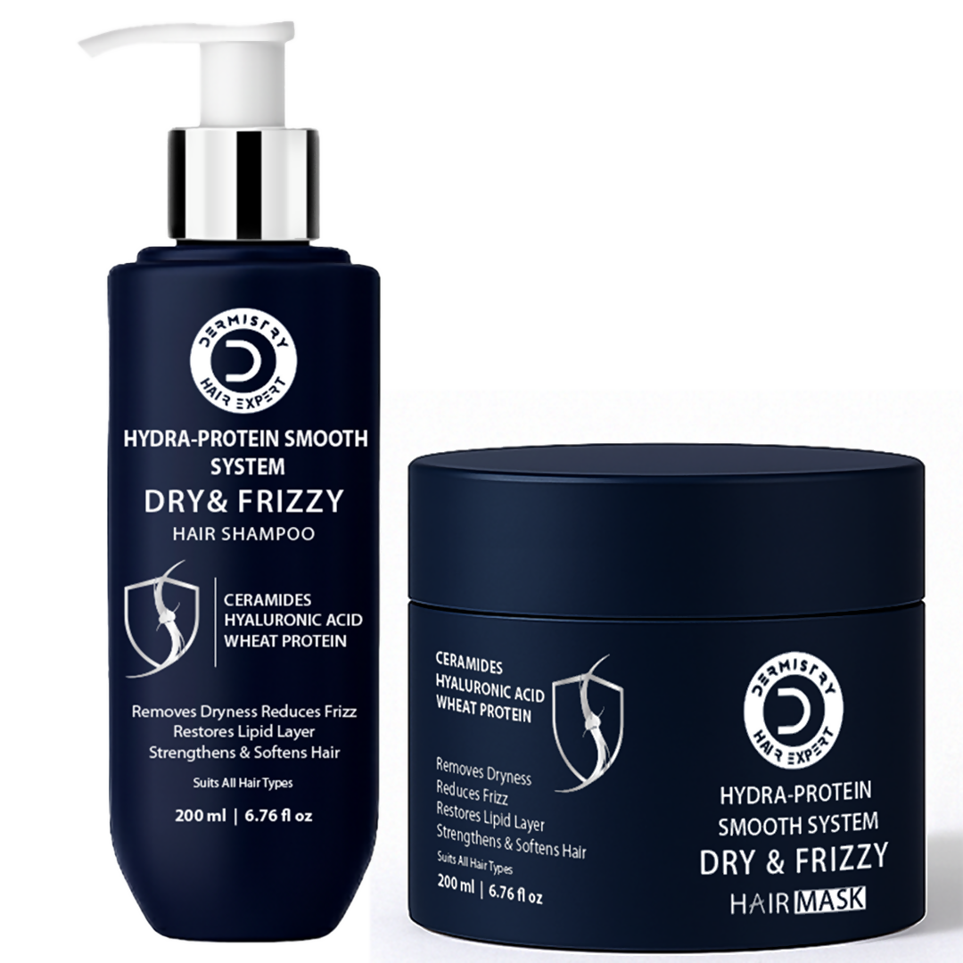 Dermistry Ceramides Hyaluronic Acid Protein Shampoo & Mask Smoothening Dry - Distacart