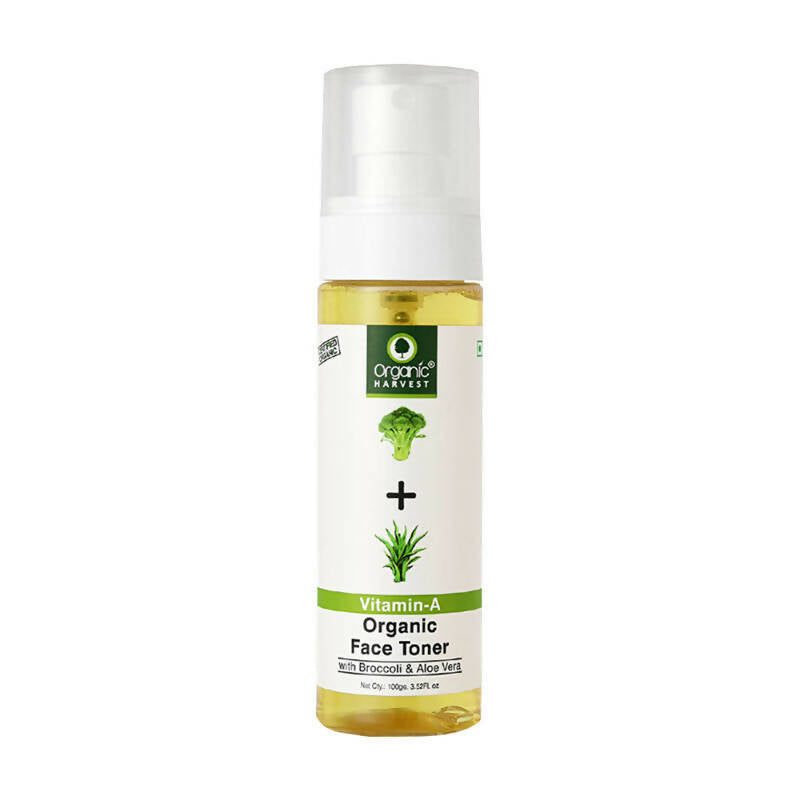 Organic Harvest Vitamin A Organic Face Toner with Broccoli & Aloe Vera - Distacart