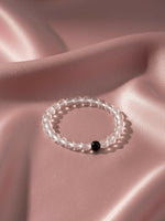 Thumbnail for NVR Unisex White Crystal Evil Eye Bracelet - Distacart