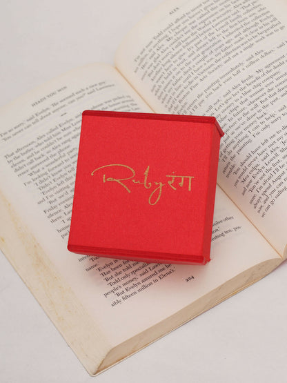Kundan Ring (gold) - Ruby Raang - Distacart