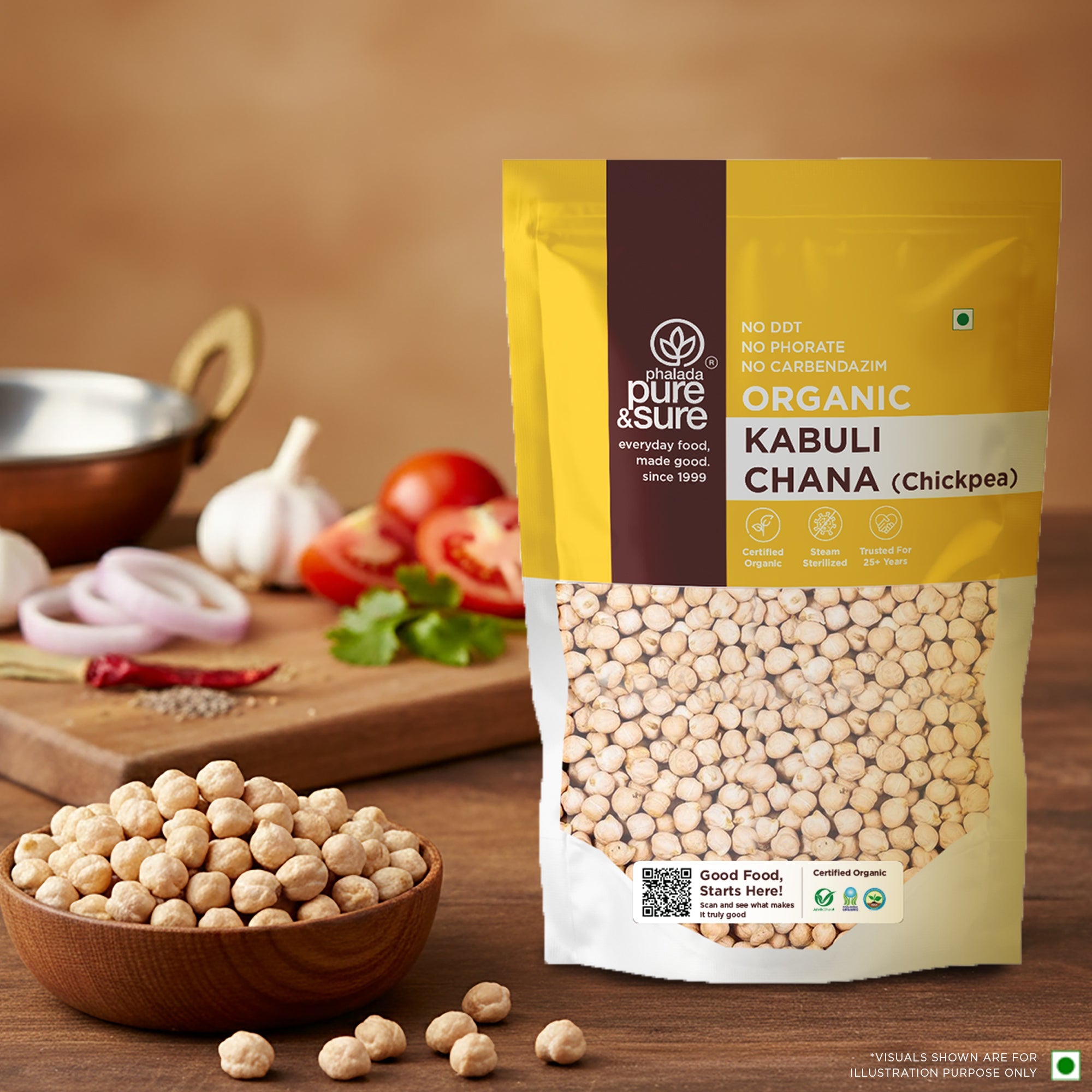 Pure & Sure Organic Kabuli Chana