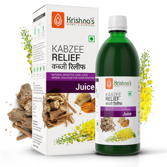 Krishna's Herbal & Ayurveda Kabzee Relief Tonic - Distacart
